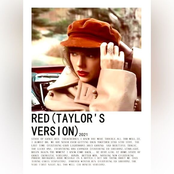 🎁 CUSTOM Taylor Swift Music Classic Series Album Print Wall Art Room Home Decor - Picture 11 of 16